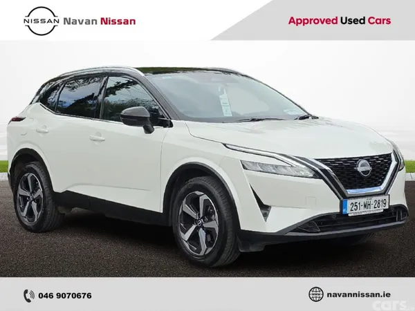 Nissan Qashqai MPV, Petrol Hybrid, 2025, White
