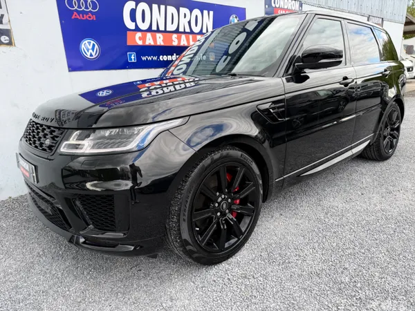 Land Rover Range Rover Sport SUV, Petrol Plug-in Hybrid, 2021, Black
