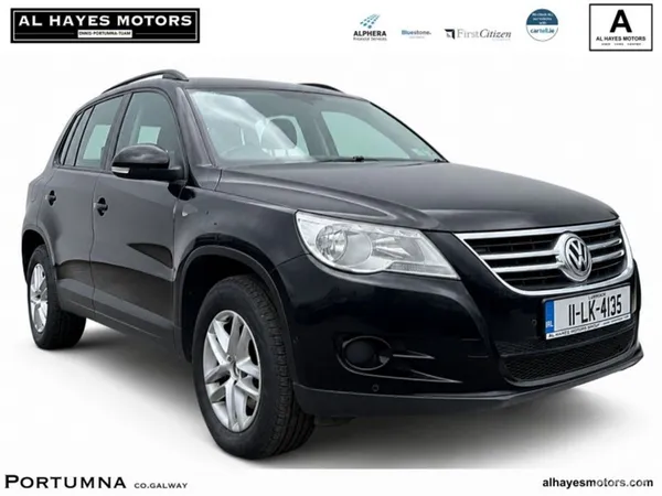 Volkswagen Tiguan SUV, Diesel, 2011, Black