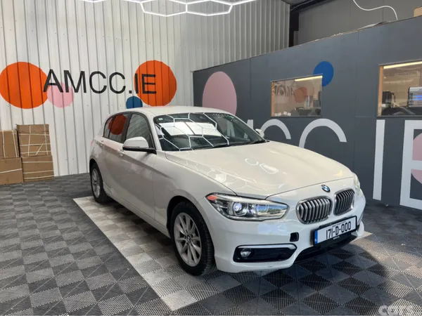 BMW 1-Series Hatchback, Diesel, 2017, White