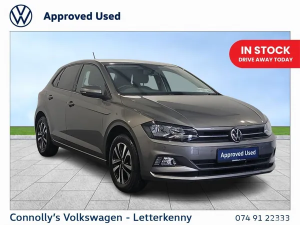 Volkswagen Polo Hatchback, Petrol, 2021, Grey