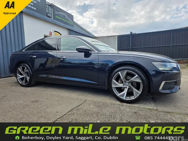 Audi A6 Saloon, Diesel, 2022, Blue