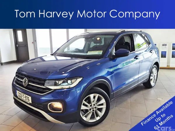 Volkswagen T-Cross SUV, Petrol, 2022, Blue