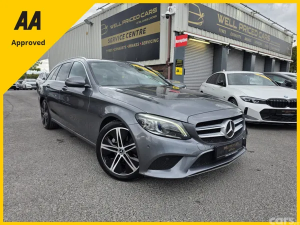 Mercedes-Benz C-Class Estate, Diesel Hybrid, 2020, Grey