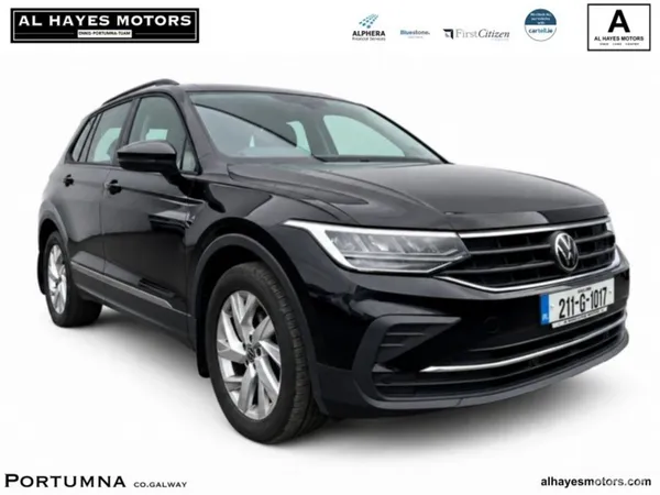 Volkswagen Tiguan SUV, Diesel, 2021, Black