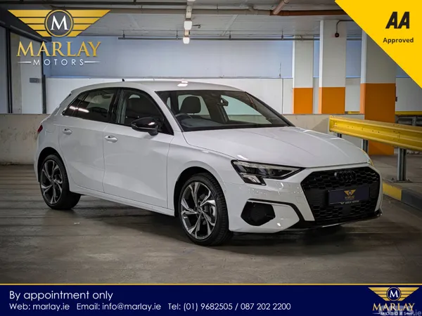 Audi A3 Hatchback, Petrol Hybrid, 2024, White