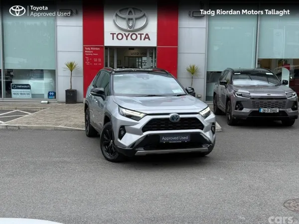 Toyota RAV4 SUV, Petrol Hybrid, 2024, Silver