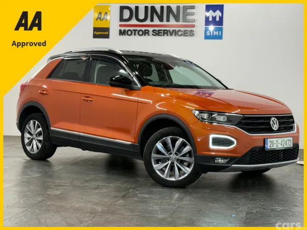 Volkswagen T-Roc SUV, Diesel, 2021, Orange