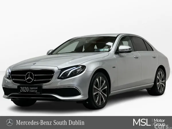 Mercedes-Benz E-Class Saloon, Diesel Plug-in Hybrid, 2020, Silver