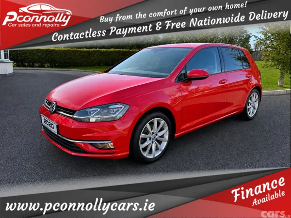 Volkswagen Golf Hatchback, Diesel, 2020, Red