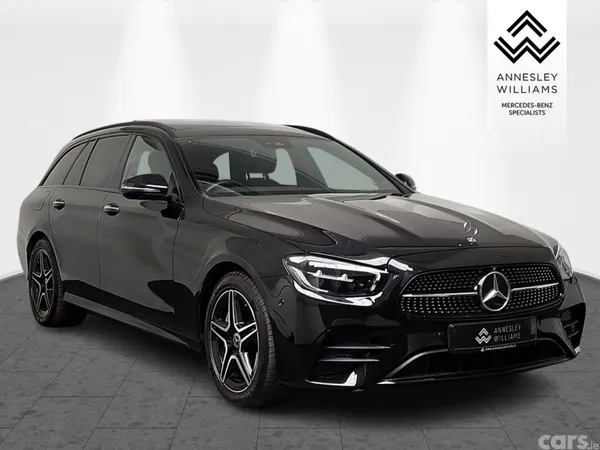 Mercedes-Benz E-Class Estate, Diesel Plug-in Hybrid, 2023, Black