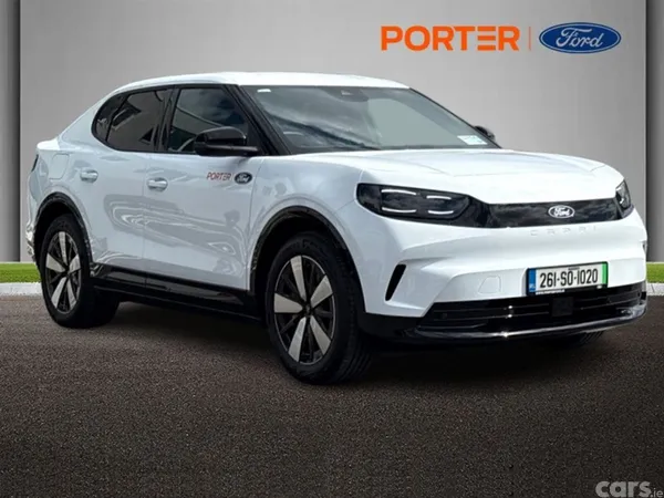 Ford Capri MPV, Electric, 2026, White