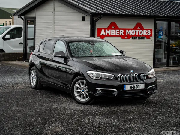 BMW 1-Series Hatchback, Petrol, 2018, Black