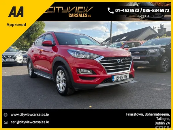 Hyundai Tucson SUV, Diesel, 2019, Red