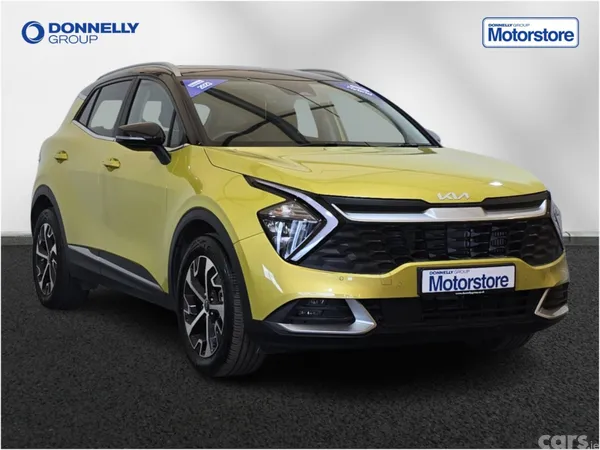 Kia Sportage Estate, Petrol Hybrid, 2023, Yellow