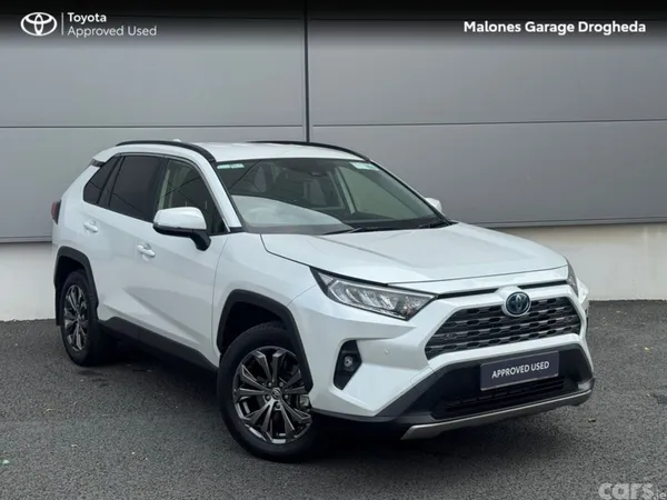 Toyota RAV4 SUV, Petrol Hybrid, 2024, White