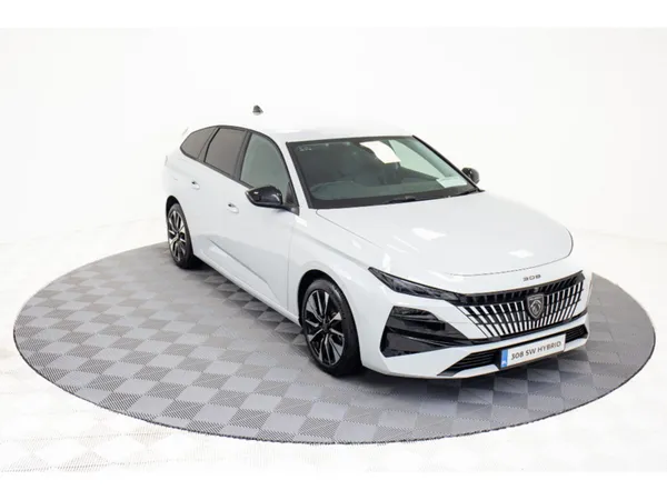 Peugeot 308 Estate, Petrol Hybrid, 2026, White