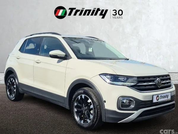Volkswagen T-Cross SUV, Petrol, 2022, White
