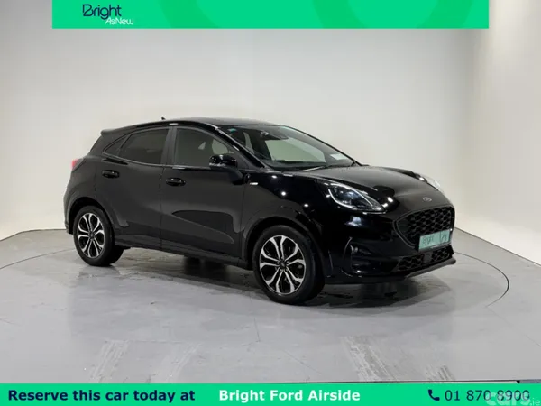 Ford Puma MPV, Petrol Hybrid, 2022, Black