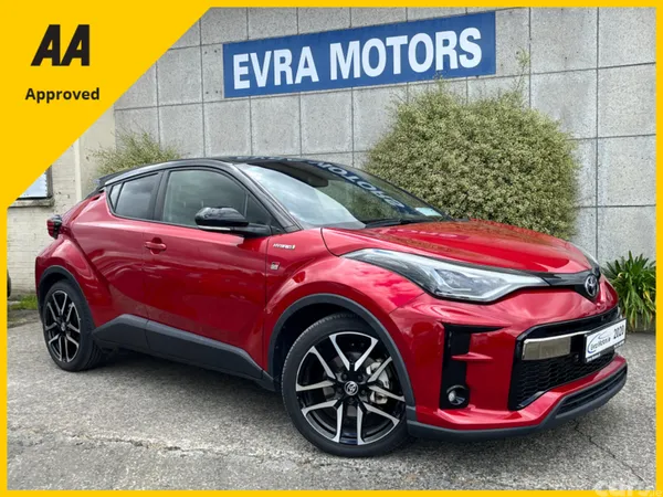 Toyota C-HR SUV, Petrol Hybrid, 2020, Red