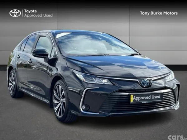Toyota Corolla Saloon, Petrol Hybrid, 2022, Black