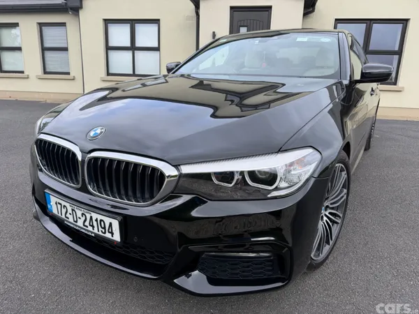 BMW 5-Series Saloon, Diesel, 2017, Black