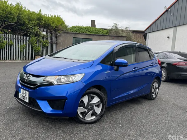 Honda Fit Hatchback, Petrol Hybrid, 2014, Blue