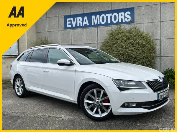 Skoda Superb Estate, Diesel, 2019, White