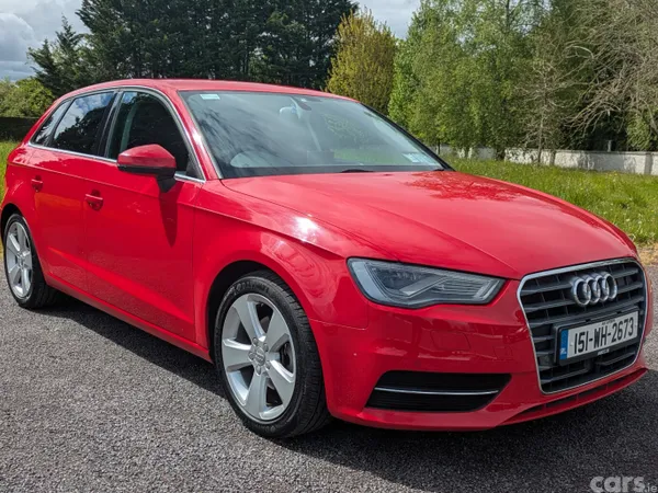 Audi A3 Hatchback, Petrol, 2015, Red