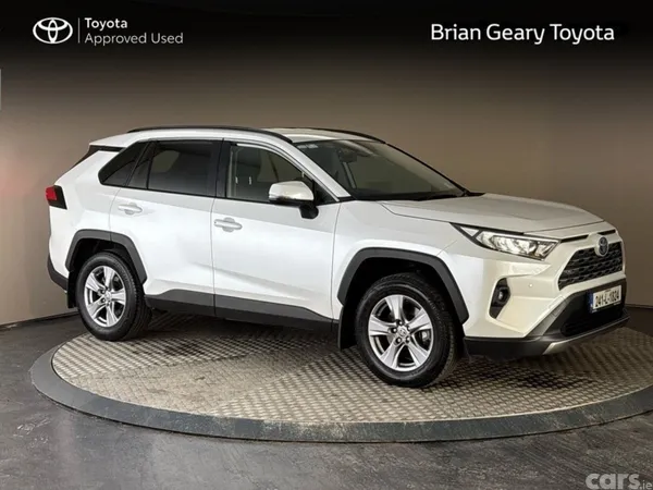 Toyota RAV4 SUV, Petrol Hybrid, 2024, White
