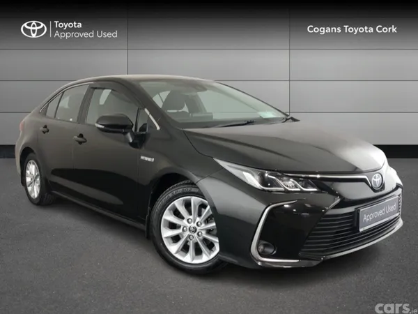 Toyota Corolla Saloon, Petrol Hybrid, 2019, Black