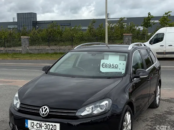 Volkswagen Golf Estate, Petrol Hybrid, 2012, Black
