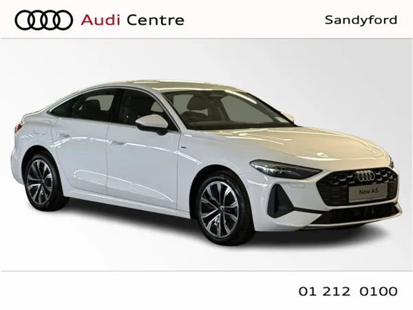 Audi A5 Saloon, Petrol Plug-in Hybrid, 2026, White