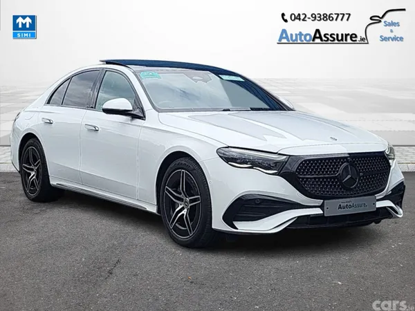 Mercedes-Benz E-Class Saloon, Petrol Hybrid, 2025, White
