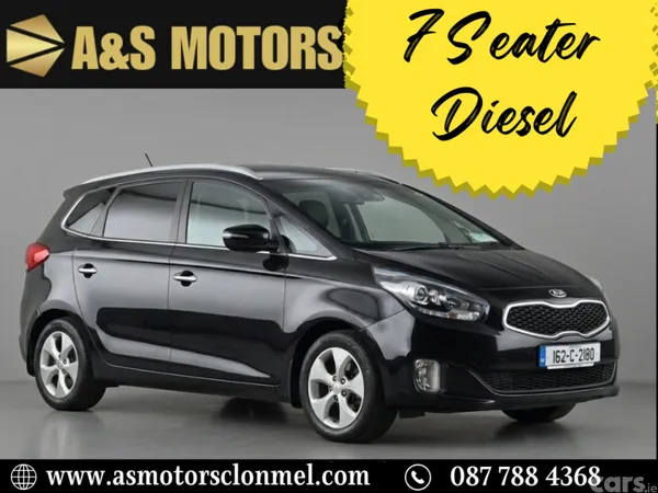 Kia Carens MPV, Diesel, 2016, Black