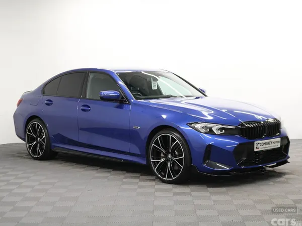 BMW 3-Series Saloon, Petrol Hybrid, 2023, Blue