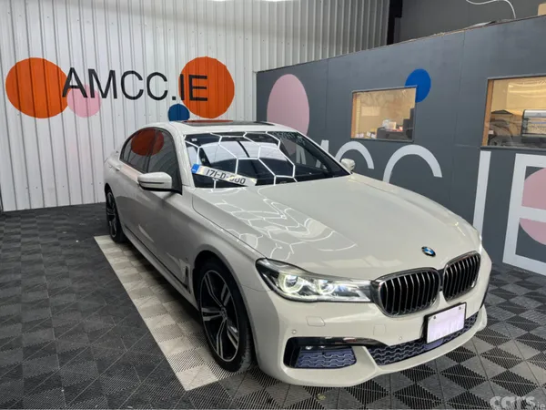 BMW 7-Series Saloon, Petrol Plug-in Hybrid, 2017, White
