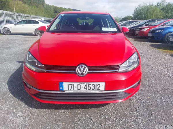 Volkswagen Golf Estate, Diesel, 2017, Red
