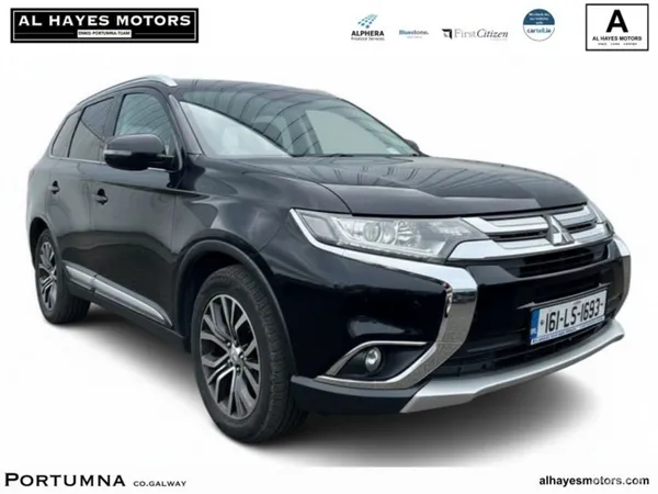 Mitsubishi Outlander SUV, Diesel, 2016, Black
