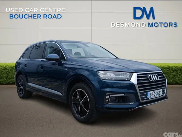 Audi Q7 SUV, Diesel Plug-in Hybrid, 2018, Blue