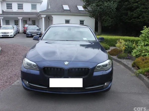 BMW 5-Series Saloon, Diesel, 2011, Blue