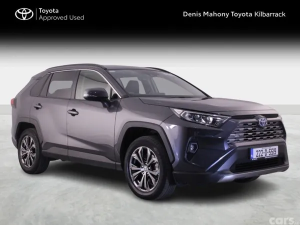 Toyota RAV4 SUV, Petrol Hybrid, 2022, Grey