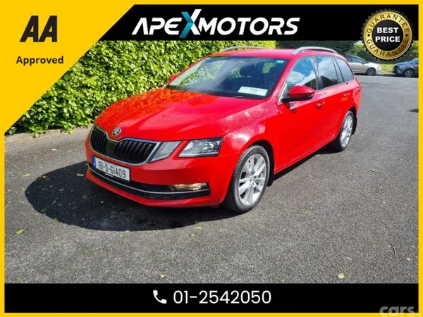 Skoda Octavia Estate, Diesel, 2018, Red
