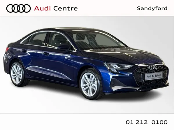 Audi A3 Saloon, Petrol, 2026, Blue