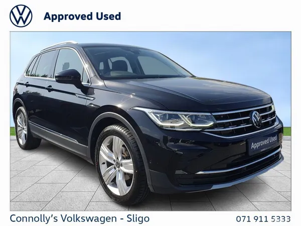 Volkswagen Tiguan SUV, Diesel, 2023, Black
