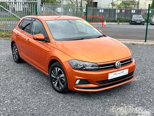 Volkswagen Polo Hatchback, Petrol, 2018, Orange