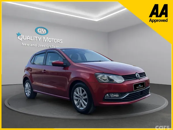 Volkswagen Polo Hatchback, Petrol, 2016, Red