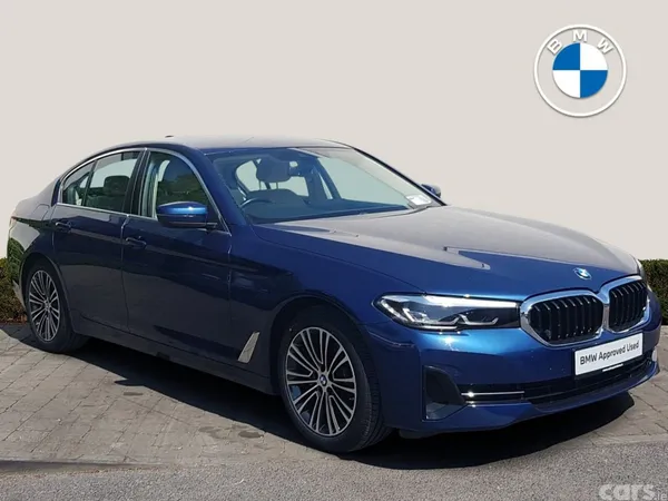 BMW 5-Series Saloon, Diesel, 2023, Blue
