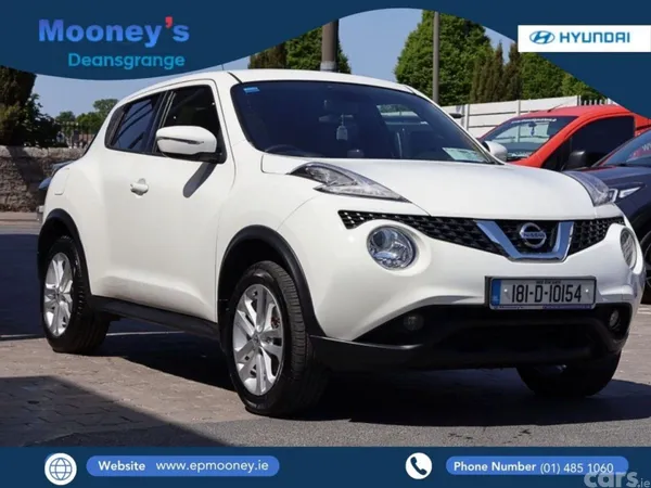 Nissan Juke SUV, Petrol, 2018, White