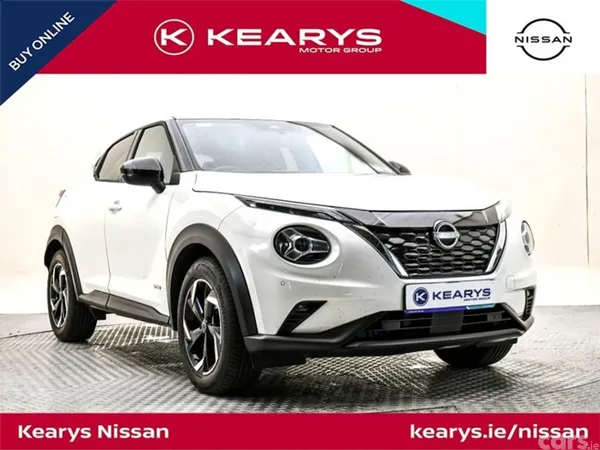 Nissan Juke SUV, Petrol Hybrid, 2023, White